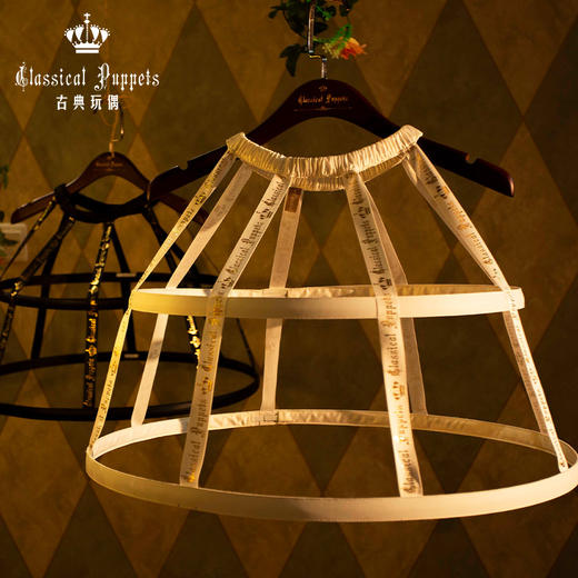 【现货】金LOGO基础鱼骨 古典玩偶 Lolita 商品图0