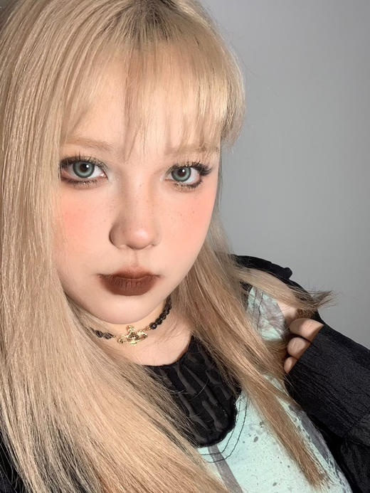 【大直径】NICEKON-斯莱特林-14.5mm【年抛 0-1000度 含有525/575】着色直径13.8mm 商品图11