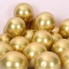 金色气球金属金黄色 48个/包 加厚金色结婚生日周岁场景布置金汽球开业宴会派对活动气氛装饰 商品缩略图2