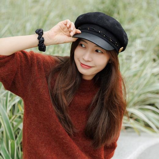 帽仕汇  羊毛美拉德风海军帽 商品图0