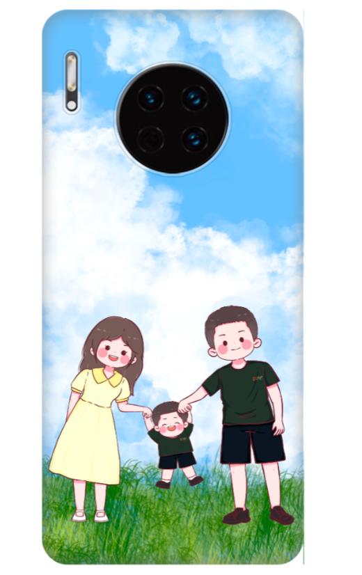 【定制军婚家庭合影手机壳系列液态硅胶/皮纹壳材质古董白色，定制不退换下单请备注手机型号】 商品图4