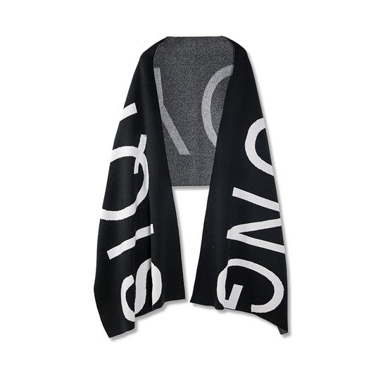 东黎 • 秀场同款 山羊绒女士秋冬百搭轻奢围巾披肩 3476 商品图1