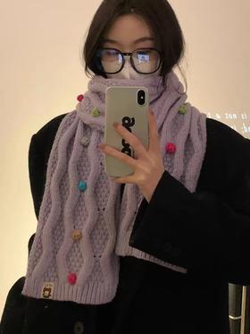 冬日暖心系列围巾