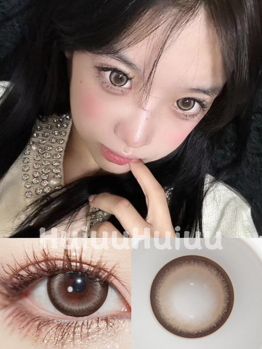 【大直径】NICEKON-甜心教主-14.5mm【年抛 0-1000度 含有525/575】着色直径13.8mm 商品图0