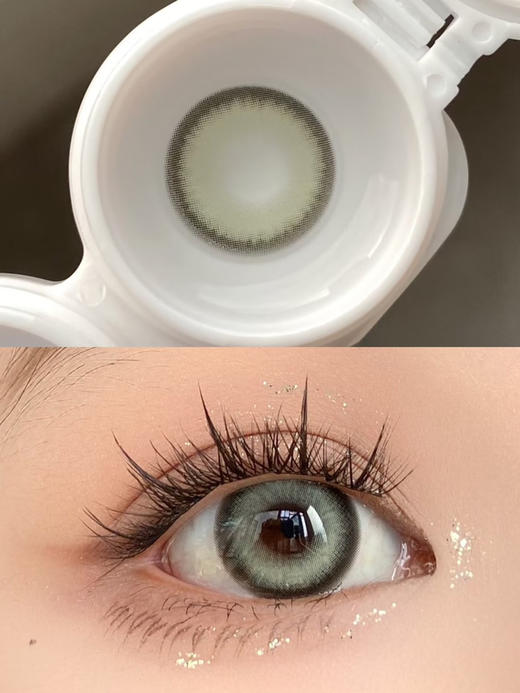 【大直径】NICEKON-斯莱特林-14.5mm【年抛 0-1000度 含有525/575】着色直径13.8mm 商品图8