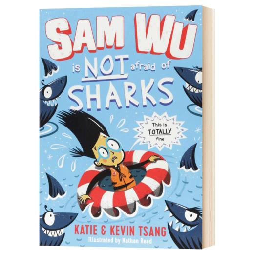 Collins柯林斯 英文原版 山姆不怕鲨鱼 Sam Wu is NOT Afraid of Sharks 儿童英语章节书 全英文版 商品图1