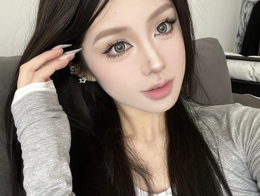 【大直径】NICEKON-魔法学院-14.5mm【年抛 0-1000度 含有525/575】着色直径13.8mm 商品图2