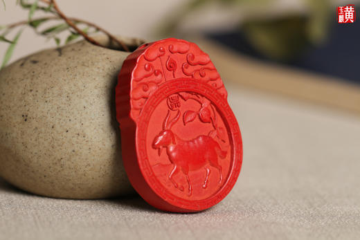 朱砂【大日如来】吊坠 ，生肖羊的守护神 商品图3