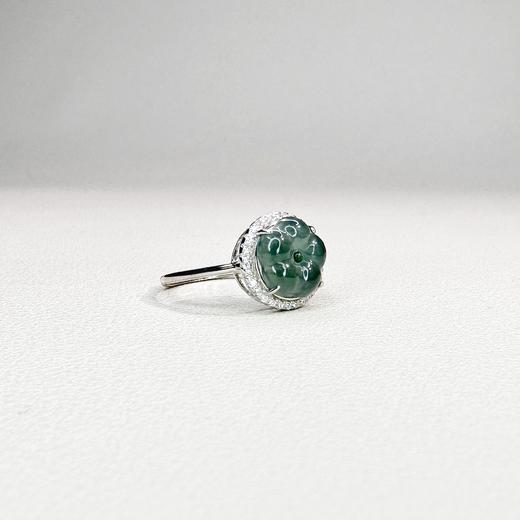 东岳繁花翡翠戒指 商品图2