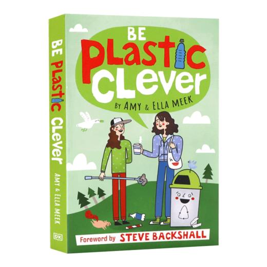 英文原版绘本 环保主题 Be Plastic Clever 塑料污染 全英文版 商品图1