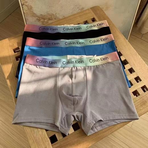 给男士的大大福利吖！美国C+のW美三条装彩虹织带平角裤内裤 商品图6