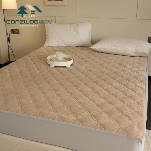 松植屋双面夹棉床笠A类席梦思床垫保护套防尘罩加厚床罩套 商品图4