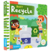 英文原版 忙碌的环保 Busy Recycle Busy系列 垃圾回收 推拉滑动机关纸板操作书 全英文版 商品缩略图3