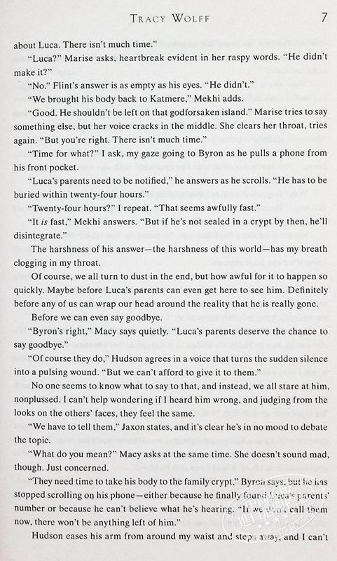 【中商原版】Crave系列 第4部 法院 英文原版 Tracy Wolff Court 北美晋江小说 商品图5