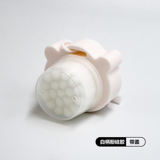 年终大促！【便携双面洗脸刷！比毛巾还细软】熊猫3D软毛双面硅胶洗脸刷，洁面刷清洁毛孔万毛手动洗脸仪美妆，亲肤材质 握持方便 不失可爱 美妆必备 商品图7