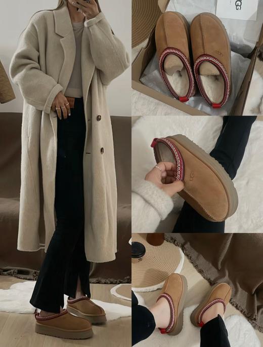 【女款】河南桑坡雪地靴 民族风编织拖鞋厚底 35-40码 商品图2