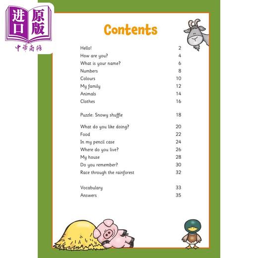 【中商原版】英国原版CGP教辅 New Spanish Activity Book for Ages 5-7 5-7岁西班牙语练习册 含在线音频、 商品图1