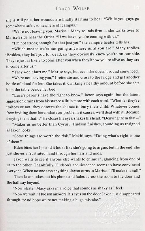 【中商原版】Crave系列 第4部 法院 英文原版 Tracy Wolff Court 北美晋江小说 商品图6