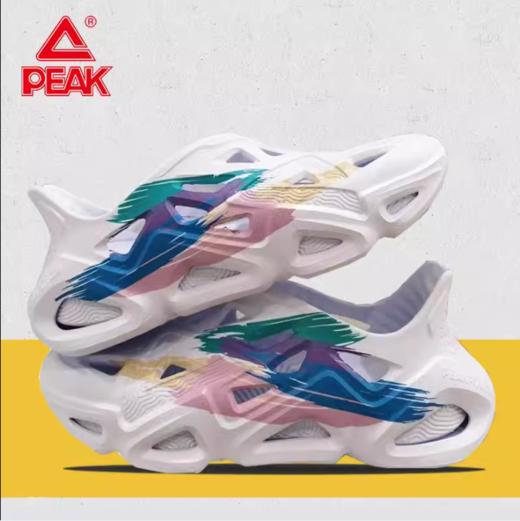 匹克洞洞鞋情侣款男2023年夏季软底透气滑凉鞋ET32817L&ET32818L 商品图0