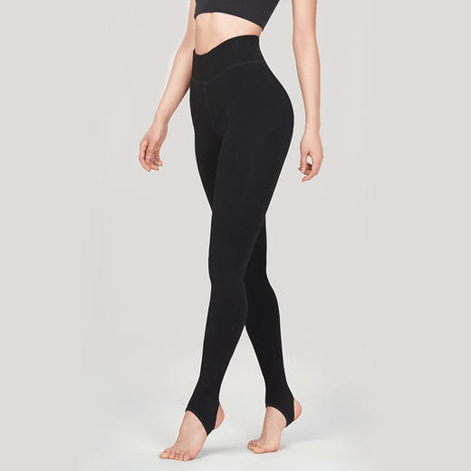 都市丽人超级暖臻暖打底裤秋裤负15度以下适穿粘纤踩脚裤加厚款一体裤保暖裤LG34B3 商品图0