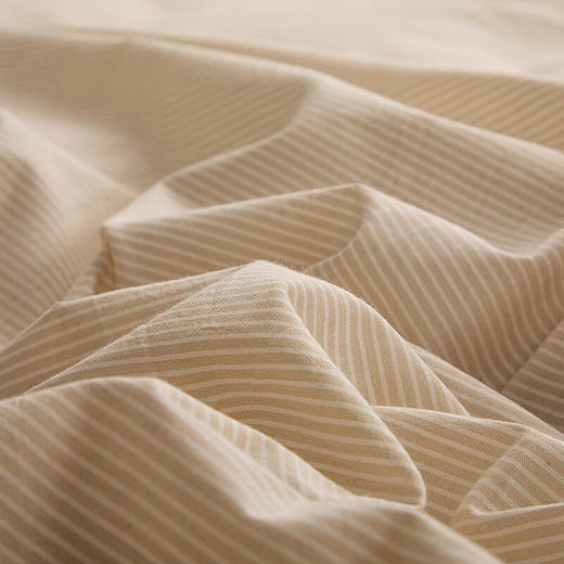 無印水洗全棉四件套简单条纹 MUJI-TJ22-68 商品图2