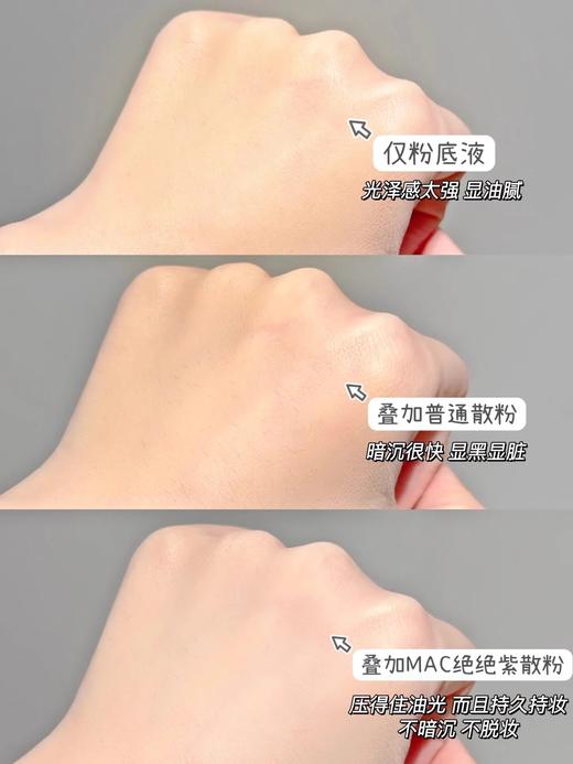 MAC/魅可绝绝紫散粉无瑕定妆持久控油提亮轻盈 商品图11