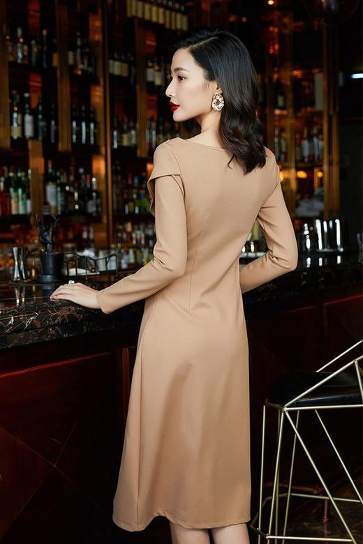 Fleur Wood 不对称造型感开衩连衣裙 11655 商品图5