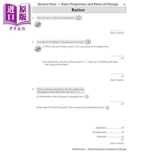预售 【中商原版】英国CGP GCSE Maths Exam Practice Workbook: Foundation includes Video Solutions and Answers 商品图1