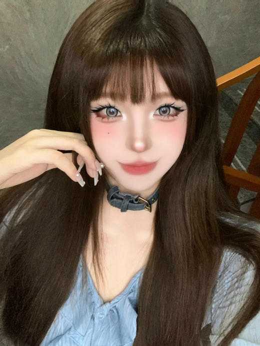 【大直径】NICEKON-魔法学院-14.5mm【年抛 0-1000度 含有525/575】着色直径13.8mm 商品图4