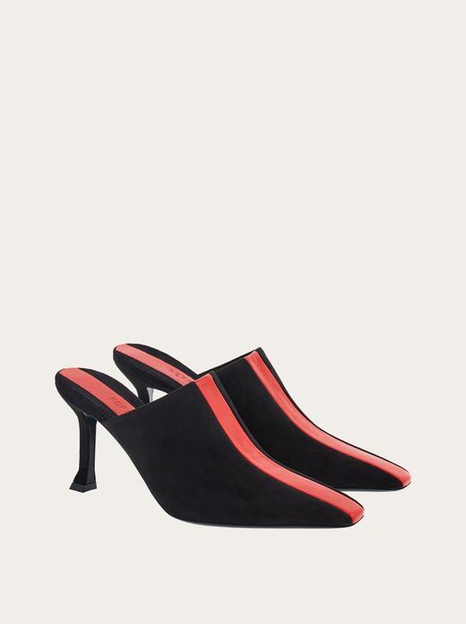 【特价商品不退不换】FERRAGAMO 菲拉格慕 高跟鞋女  0766421-001 .【鞋底有膜，试穿小心】（暂无品牌物料包装） 商品图0