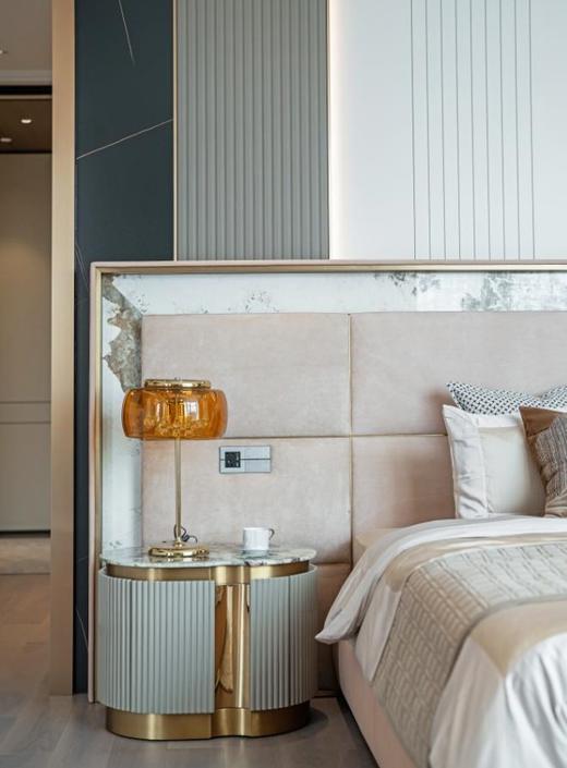 中洲公馆同款 主卧床头柜 商品图0