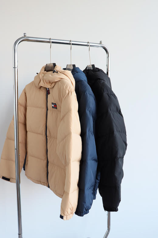 T.H 出口元单 可拆卸连帽 厚款面包羽绒服 YR134 商品图2