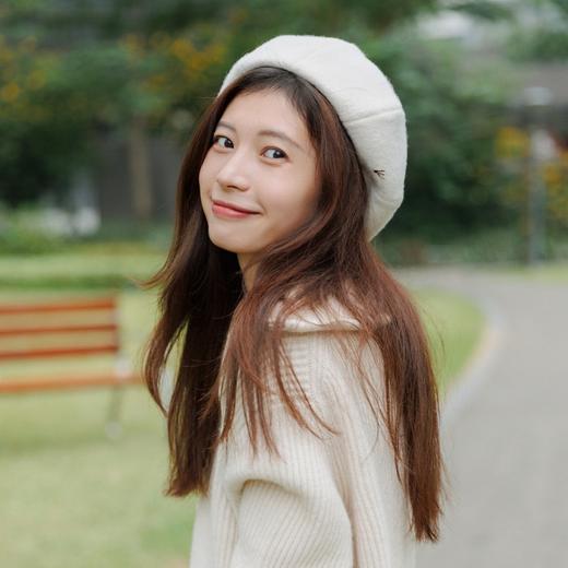 帽仕汇  绵羊毛甜美贝雷帽 商品图1