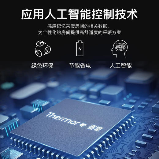 赛蒙（Thermor）EV3D-2500欧洲原装进口液晶显示智控升级版电暖器智能安静落地移动款 商品图8