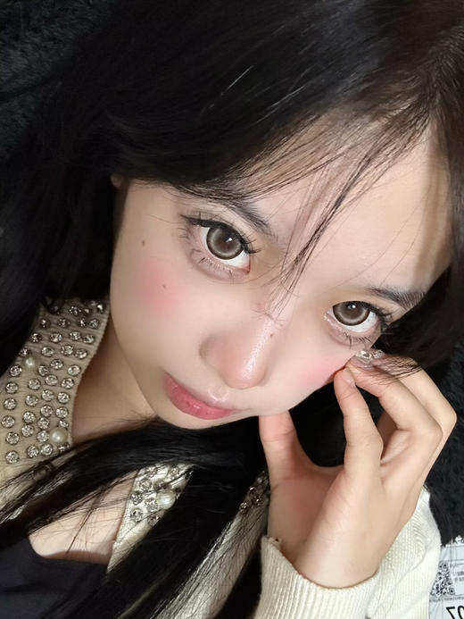 【大直径】NICEKON-甜心教主-14.5mm【年抛 0-1000度 含有525/575】着色直径13.8mm 商品图1