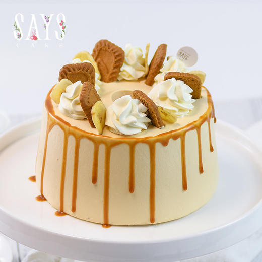 美拉德焦糖香蕉戚风 Caramel Banana Chiffon Cake 商品图0