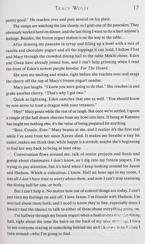 【中商原版】Crave系列 第3部 觊觎 Covet 英文原版 Tracy Wolff 吸血鬼爱情 青少年超自然幻想小说 商品图7