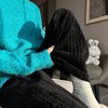 【YW】无忧购冬季加绒加厚抱抱绒奥利绒抗寒垂坠感宽松显瘦直筒甜筒裤 2289 -22106（截单后7天发货) 商品缩略图5