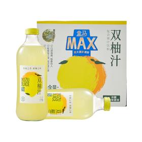 盒马 MAX 双柚汁（复合果汁饮料）1kg*6