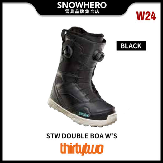2324 thirth/two STW DOUBLE BOA W'S  女款滑雪鞋 商品图0