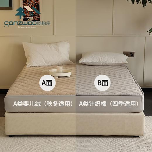 松植屋双面夹棉床笠A类席梦思床垫保护套防尘罩加厚床罩套 商品图6