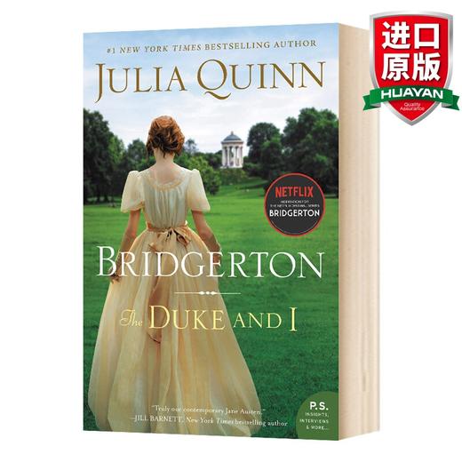 Collins柯林斯 英文原版 布里奇顿家族 名门韵事1 Bridgerton The Duke and I 原著小说 商品图0