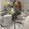 晨熙园客厅艺术玻璃大理石茶几 商品缩略图1