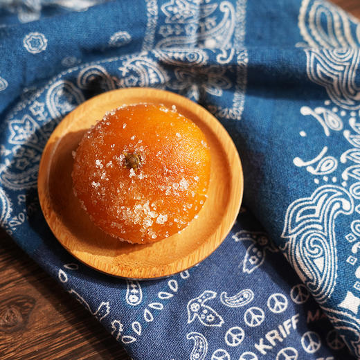 肖嬢嬢【手工桔饼】520克川渝特产休闲零食手工老式红桔蜜饯盒装 商品图3