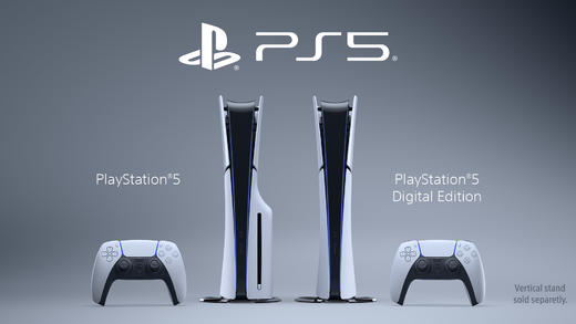 【样品】索尼 PlayStation PS5 Slim 数字版/光驱版 国行版 次时代游戏主机 商品图1