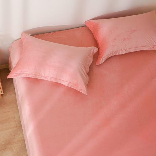 大朴致美 A类双面加厚 牛奶绒四件套 床上用品冬天加绒被套床单法兰绒保暖 商品图12