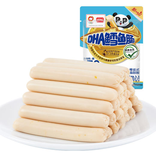【69任选10件】盼盼DHA鳕鱼肠80g袋装 商品图0