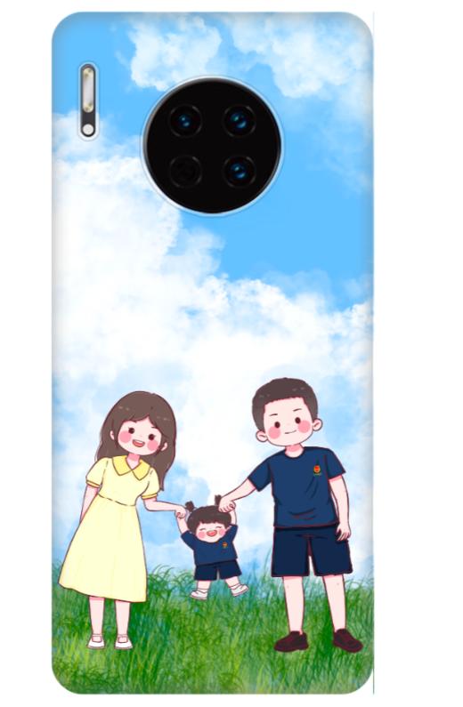 【定制军婚家庭合影手机壳系列液态硅胶/皮纹壳材质古董白色，定制不退换下单请备注手机型号】 商品图7