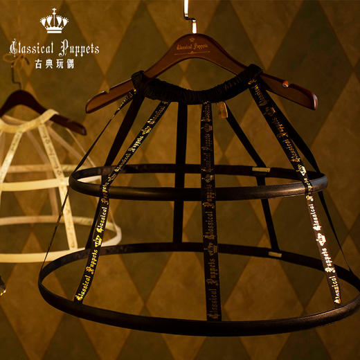 【现货】金LOGO基础鱼骨 古典玩偶 Lolita 商品图1