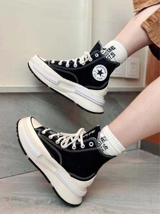 【匡威】厚底夹心款帆布鞋 商品图1